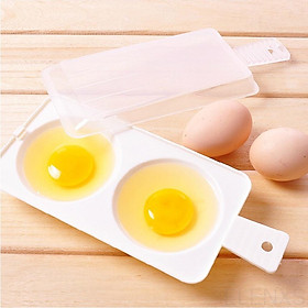 Mua Plastic Egg Cooker Microwave Egg Boiler 2 Eggs Poached Egg Cooker Cooking Tools ELEN