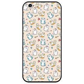 Ốp lưng dành cho iphone 5 / 5s / 5se - iphone 6 / 6s - iphone 6 plus / 6s plus mẫu họa tiết mèo trái tim