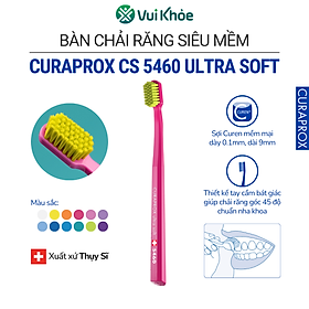 Bàn chải đánh răng Curaprox CS 5460 Ultra Soft lông siêu mềm