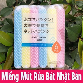 Mua Miếng mút lưới rửa chén bát xuất siêu tạo bọt