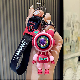 Hình ảnh Móc khóa phi hành gia cute, móc treo trên balo, túi xách siêu dễ thương - GAUPLAY-KEY-006