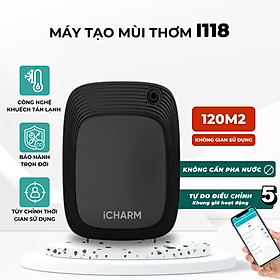 Máy xông tinh dầu, khuếch tán tạo mùi thơm trực tiếp cho cửa hàng, spa i118 iCHARM