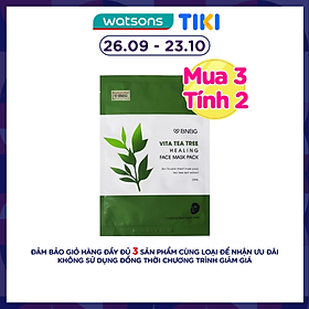 Mặt Nạ BNBG Vita Tea Tree Healing Face Mask Pack Thải Độc Da Giảm Mụn 30ml