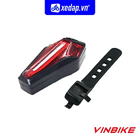 Đèn Sau Xe Đạp Pin AAA 10 Lumen BOSHING BS05 Bicycle Rear Light