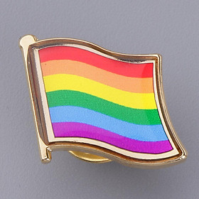 LGBT Enamel Pin Badge Gay Pride Charity Enamel Brooches for