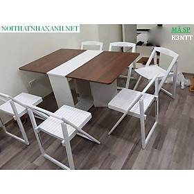 Mua Bàn Ăn Thông Minh Gấp Gọn Cất ghế