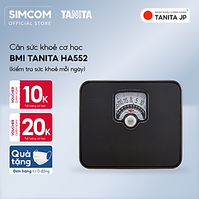 Cân sức khoẻ cơ học TANITA HA552,chính hãng nhật bản,cân cơ học,cân chính hãng,cân nhật bản,cân sức khoẻ y tế,cân sức khoẻ gia đình,cân sức khoẻ cao cấp,120kg,Cân phân tích chỉ số cơ thể,Cân sức khoẻ min