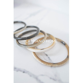 Set vòng tuần làm từ sừng tự nhiên kị gió, set vòng tay cao cấp, set vòng tuần | Cappiano home