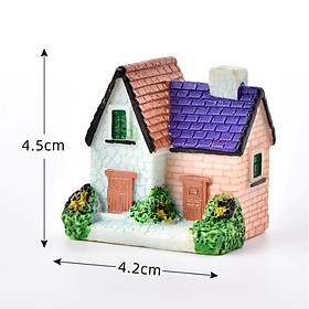 Mua Mô hình biệt thự 5 x 4.5cm trang trí tiểu cảnh  terrarium  DIY