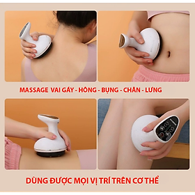 Máy giác hơi cạo gió Massage điện tử huyndai, giúp giảm đau, mệt mỏi, lưu thông khí huyết