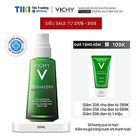 Kem dưỡng dạng gel sữa cho da mụn với tác động kép Vichy Normaderm Phytosolution Double-Correction Daily Care 50ml