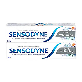 Bộ 2 Kem Đánh Răng Sensodyne Gentle Whitening 160g/tuýp