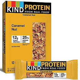 Bánh dinh dưỡng KIND Protein Bar nổi tiếng USA - Hộp 12 thanh