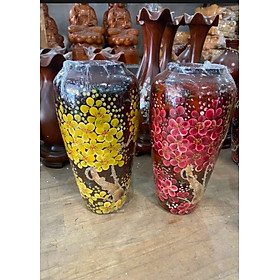 Mua Lọ hoa gỗ mẫu mới cao 30cm