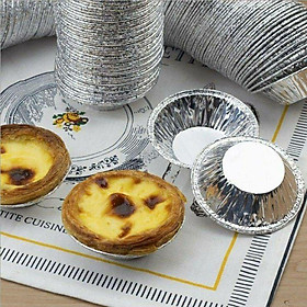 Mua Set 100 cốc  chén  khuôn giấy bạc nướng hàu  bánh  tart trứng siêu tiện lợi