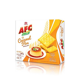 Bánh Dinh Dưỡng AFC Vị Caramel Flan Mỏng Giòn