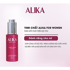 Tinh chất serum mọc tóc alika cho nữ, mọc tóc nhanh, làm mượt tóc, 50ml