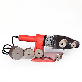 Máy hàn nhiệt PPR đỏ tự động, đầu hàn 20 đến 63mm