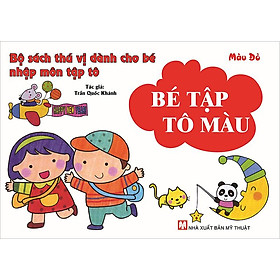 Bé Tập Tô Màu - Màu Đỏ