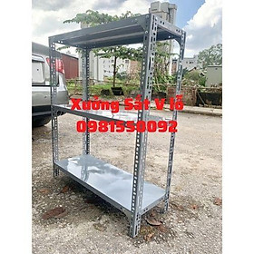 Mua (40cm x 80cm) kệ sắt v lỗ 3 tầng V4 ( rộng 40cm x dài 80cm x cao 1m - 1 2m - 1 5m)