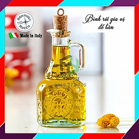 Mua ITALY-Chai bình thủy tinh đựng dầu ăn  giấm  nước tương  nước mắm  gia vị Helios 250ml - Bormioli Rocco