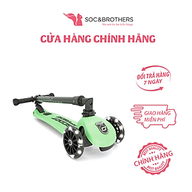 Xe scooter trẻ em Scoot and Ride Highwaykick 3 LED màu Kiwi