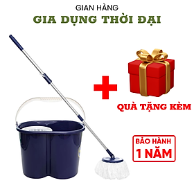 Bộ lau nhà 360 Omega TW( Tặng bông kèm cùng loại) ( Quà Tặng)