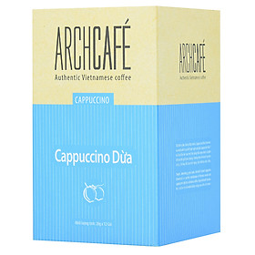Cà phê Cappuccino Dừa - Cafe hoà tan Archcafé 