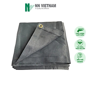 LƯỚI CHE NẮNG 80% CHE SÂN VƯỜN, BAN CÔNG - 230GSM - MÀU XÁM - 3mx6m