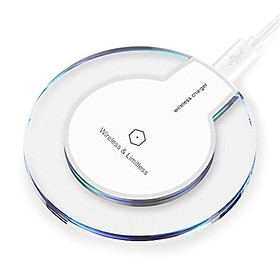 Đế Sạc Nhanh Qi Không Dây Siêu Mỏng Dành Cho iPhone X8/8/8Plus/Galaxy Samsung S8/S8Plus/S9/S9Plus