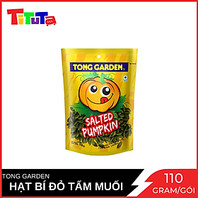 Hạt Bí Đỏ Tong Garden Tẩm Muối VÀNG Gói 110g