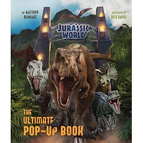 Hình ảnh Sách - Jurassic World - The Ultimate Pop-Up Book by Matthew Reinhart (UK edition, hardcover)