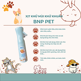 Xịt khuẩn khử mùi thú cưng BNP Pet