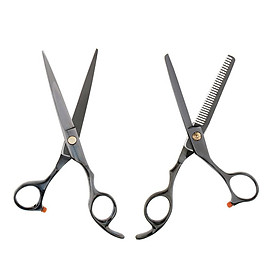 Professional Hair Cutting Thinning Scissors Shears Hairdressing Set 6.5"
