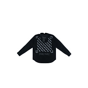 Áo Khoác Khaki 5THEWAY Đen aka /public icon/ ZIGZAG HOODED KHAKI JACKET in BLACK