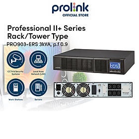 Mua Bộ lưu điện UPS Online PROLiNK PRO903ERS (3000VA/2700W) bảo vệ tối đa cho các tải quan trọng trong ứng dụng công nghệ - Hàng chính hãng