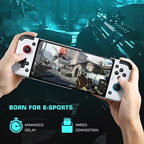 Tay Cầm Không Dây GameSir X2 BT Game Controller Wireless Mobile Game Gamepad Joystick Stretchable for Android iOS Phone Support Cloud –Hàng Chính Hãng