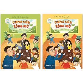 Bộ Sách Cánh Cửa Rộng Mở - Thử Thách Toán Hay Và Khó Lớp 3-4-5 Bộ 2 Cuốn