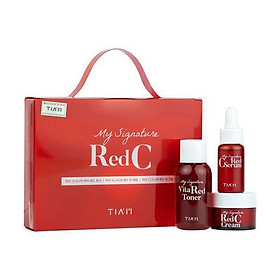 Bộ Kit dưỡng trắng Tiam My Signature Red C