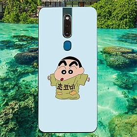 Ốp điện thoại dành cho máy Oppo F11 Pro - Shin mặc đồ của bố MS ADITU005