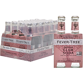 Fever Tree Premium Club Soda - Thùng 24 Chai