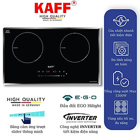 Mua Bếp âm từ đôi nhập khẩu Germany KAFF KF-3850SL - Hàng Chính Hãng