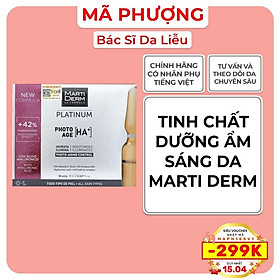 Hình ảnh (ỐNG LẺ) Tinh chất dưỡng ẩm, sáng da và chống lão hóa Martiderm Photo Age HA+ chứa 15% Vitamin C ( ỐNG LẺ )