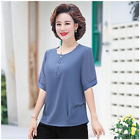 Áo kiểu giản dị cho mẹ sm20 - hàng quảng châu cao cấp