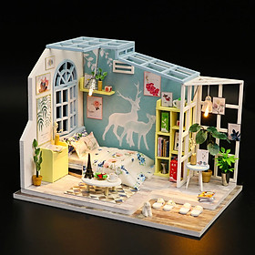 Nhà búp bê Mô hình láp ghép Gia đình S922