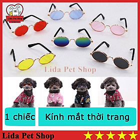 Kính mắt thời trang cho chó mèo - Đạo cụ chụp hình cho thú cưng