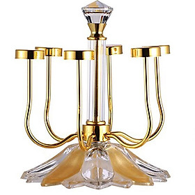 Mua Giá úp cốc Inox mạ vàng
