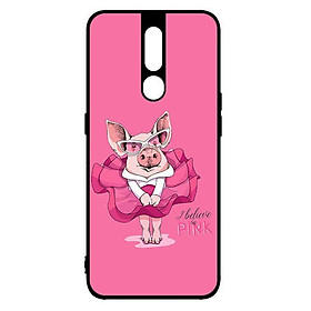 Ốp lưng dành cho điện thoại Oppo F11 Pro Heo Mặc Váy- Hàng Chính Hãng