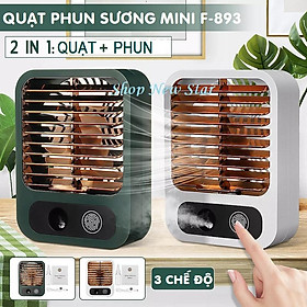 Mua QUẠT PHUN SƯƠNG CẢM ỨNG F-893   3 CHẾ ĐỘ   CHỈNH ĐƯỢC HƯỚNG GIÓ