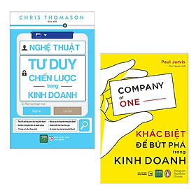 Combo Sách Kinh Tế:  Nghệ Thuật Tư Duy Chiến Lược Trong Kinh Doanh + Khác Biệt Để Bứt Phá Trong Kinh Doanh - ( Công Cụ Tư Duy Thông Minh Của Người Thành Đạt / Tặng Kèm Postcard Greenlife)